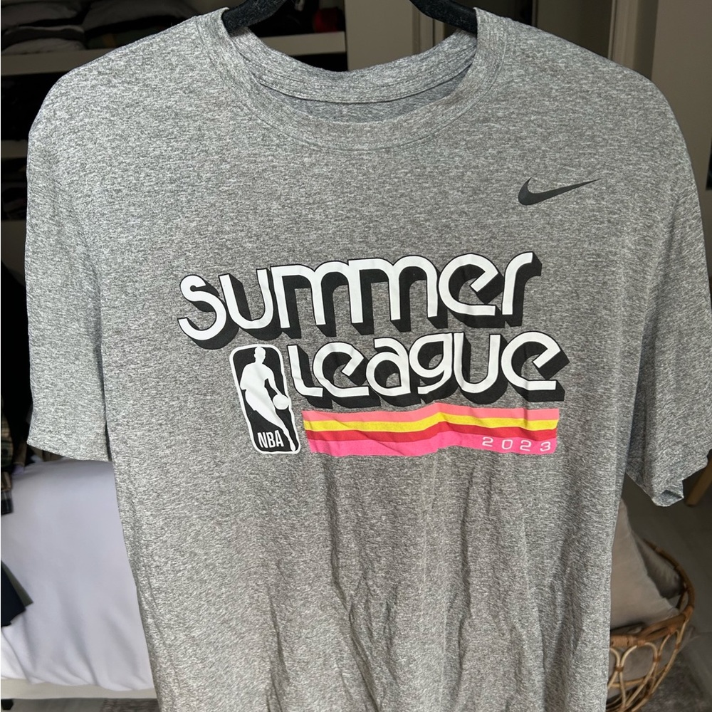 NBA Summer League Nike Dri Fit Mens Large New Shirt